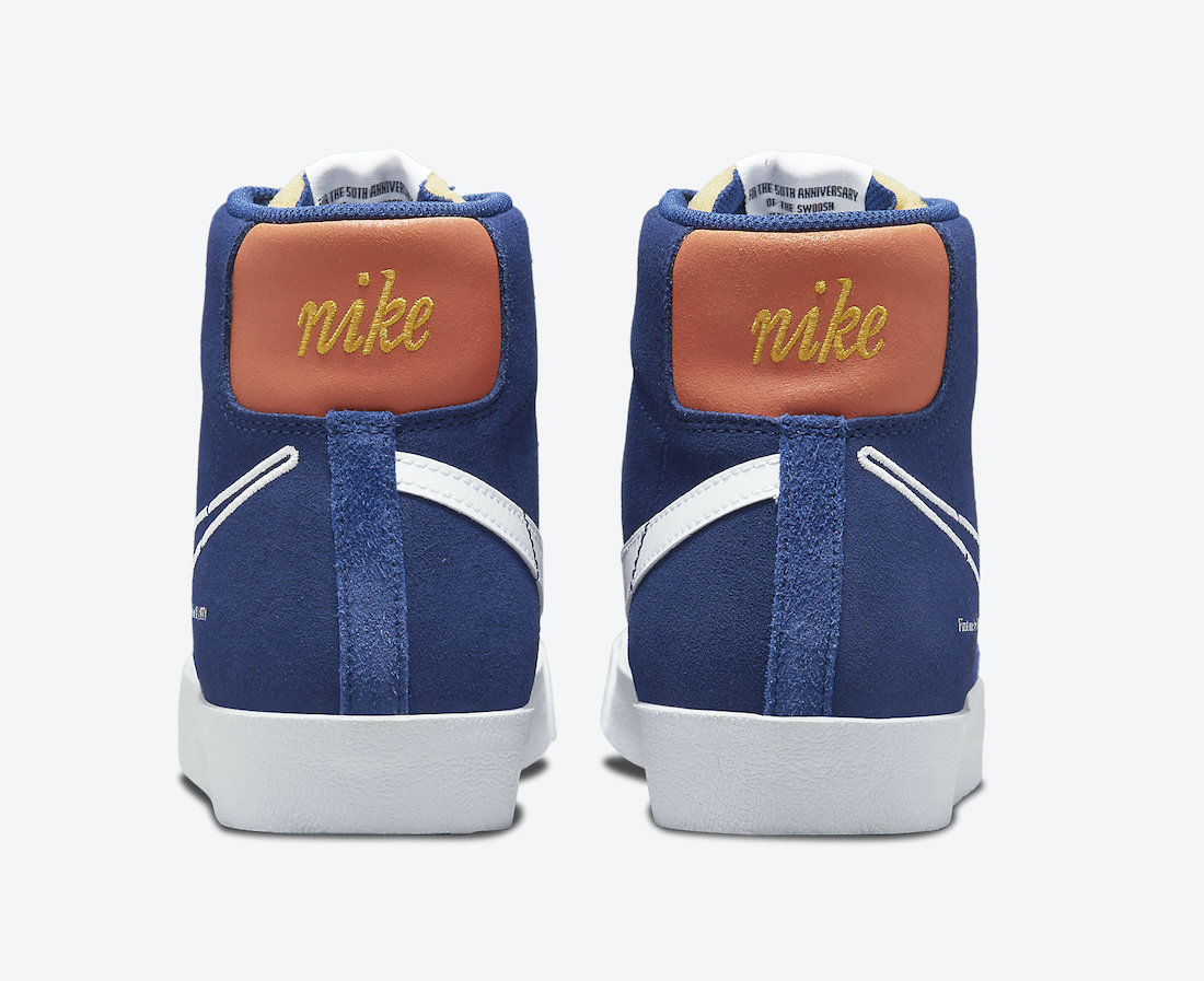 Nike Blazer Mid 77 First Use Deep Royal Blue DC3433-400 Release Date Info