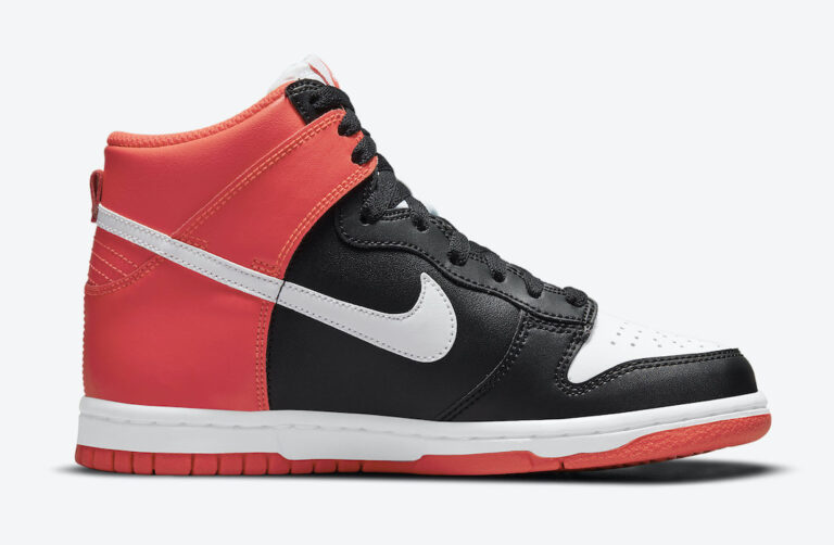 dunk high orange blue