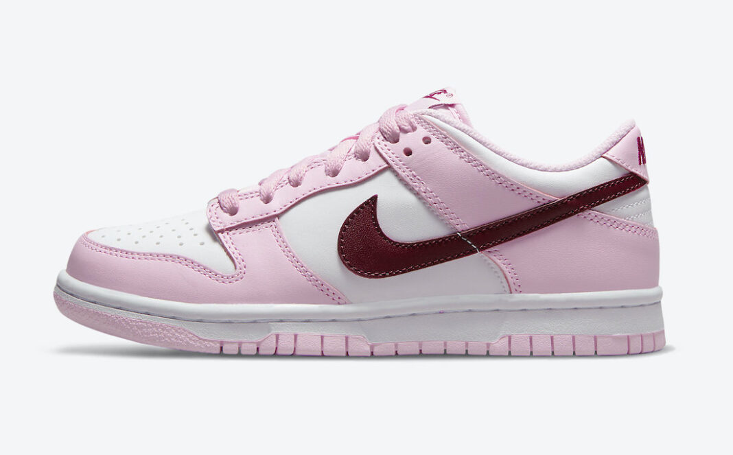 Nike Dunk Low GS Pink Foam CW1590-601 Release Date Info | SneakerFiles