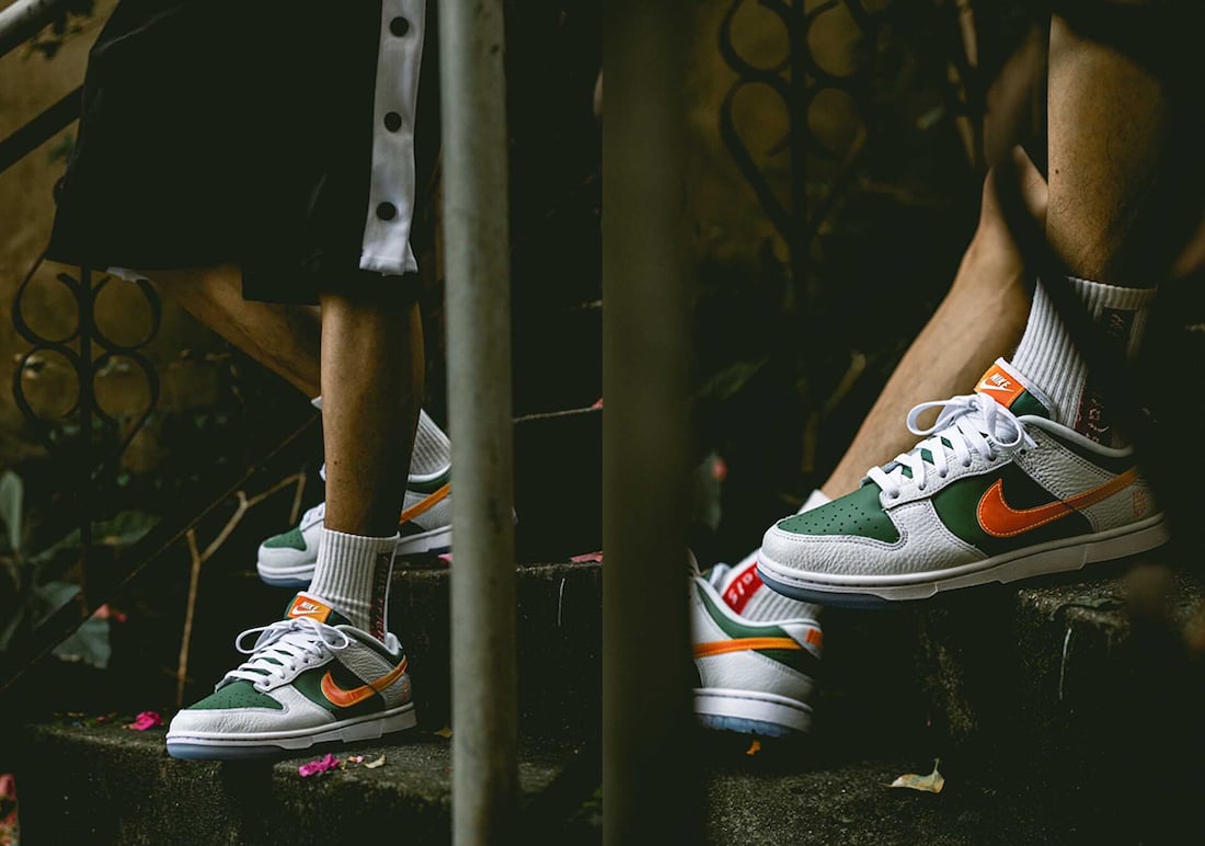 Nike Dunk Low NY vs NY DN2489-300 On-Feet