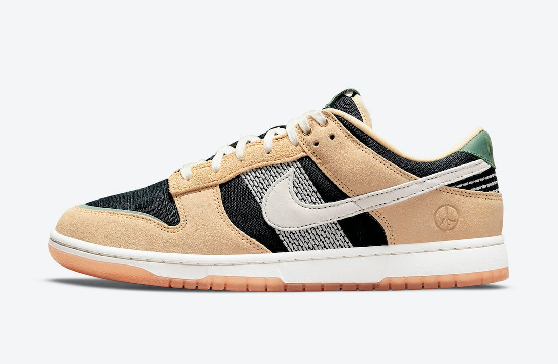 Nike Dunk Low Rooted in Peace Niwashi DJ4671-294 Release Date