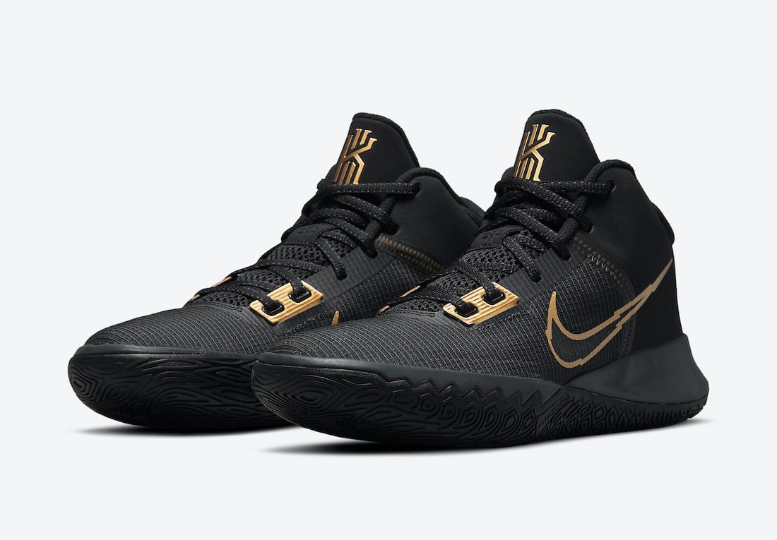 Nike Kyrie Flytrap 4 Available in Black and Metallic Gold