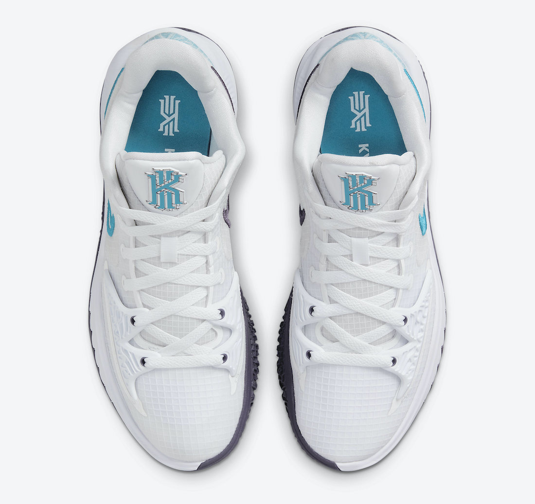 Nike Kyrie Low 4 White Laser Blue CW3985-100 Release Date Info