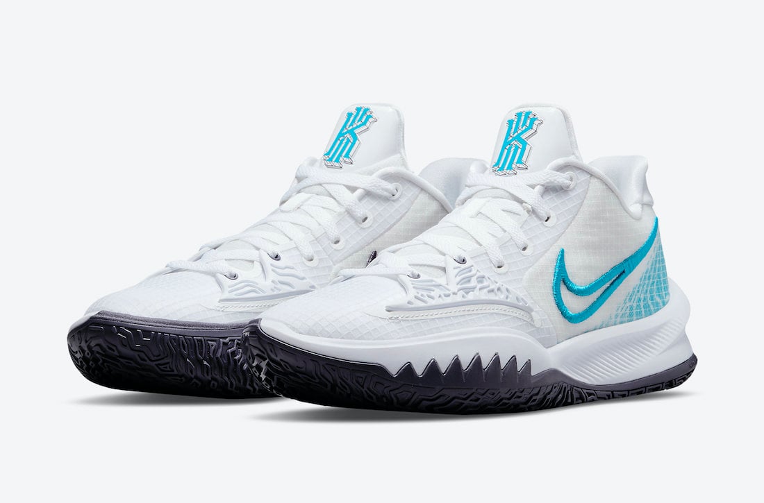 Nike Kyrie Low 4 Releasing in White and Laser Blue