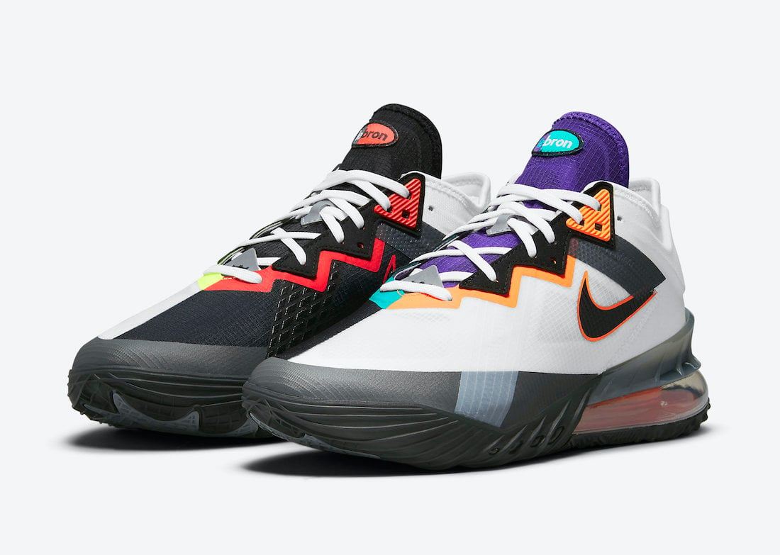 Nike LeBron 18 Low ‘Greedy’ Official Images