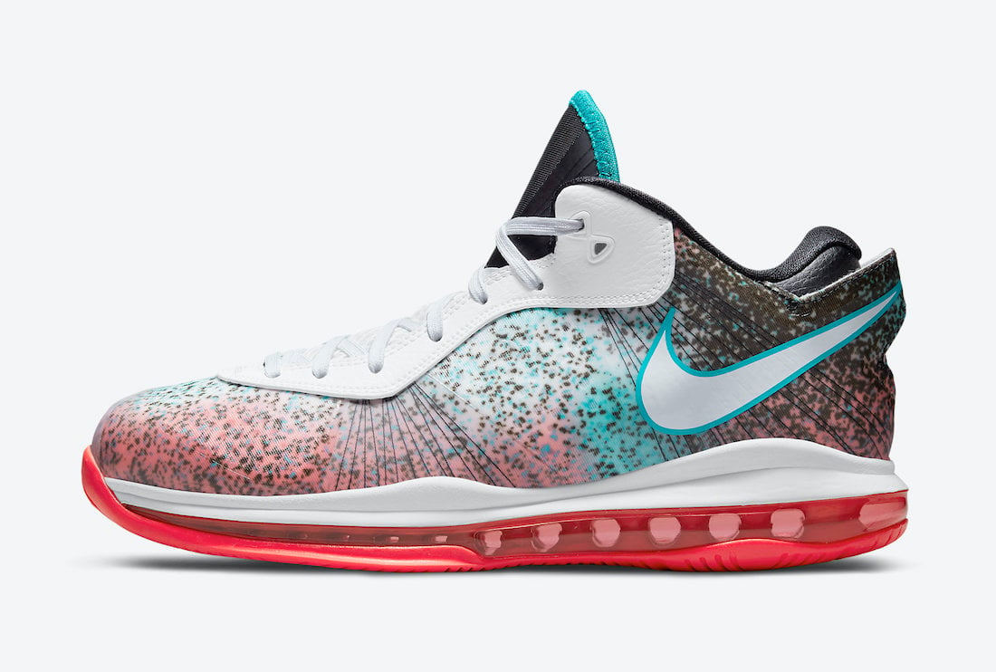 Nike LeBron 8 V2 Low Miami Nights DJ4436-100 Release Date Price