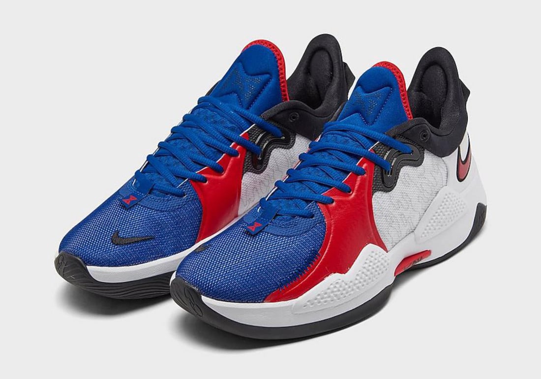 Nike PG 5 Releases in Los Angeles Clippers Colors