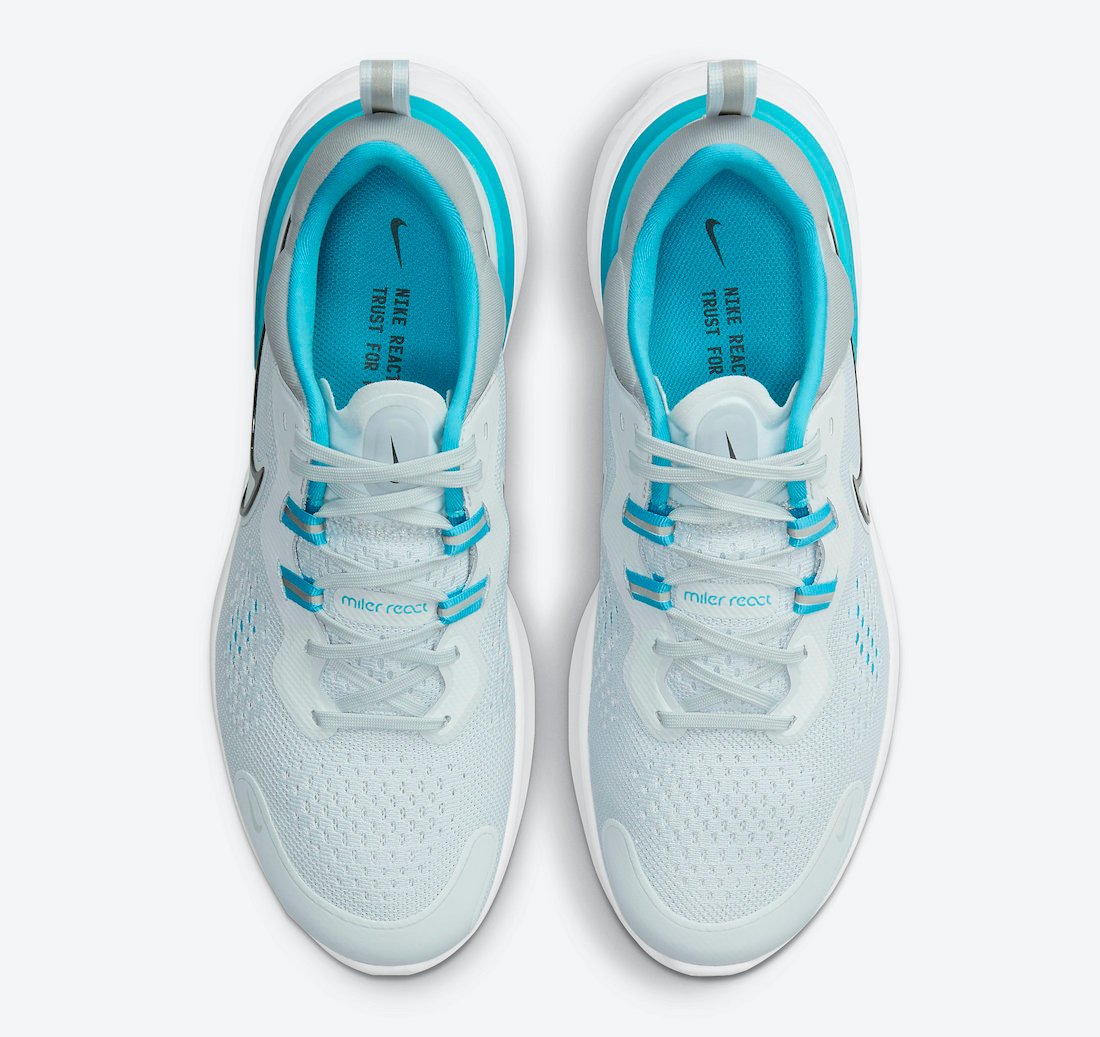 Nike React Miler 2 Chlorine Blue CW7121-003 Release Date Info