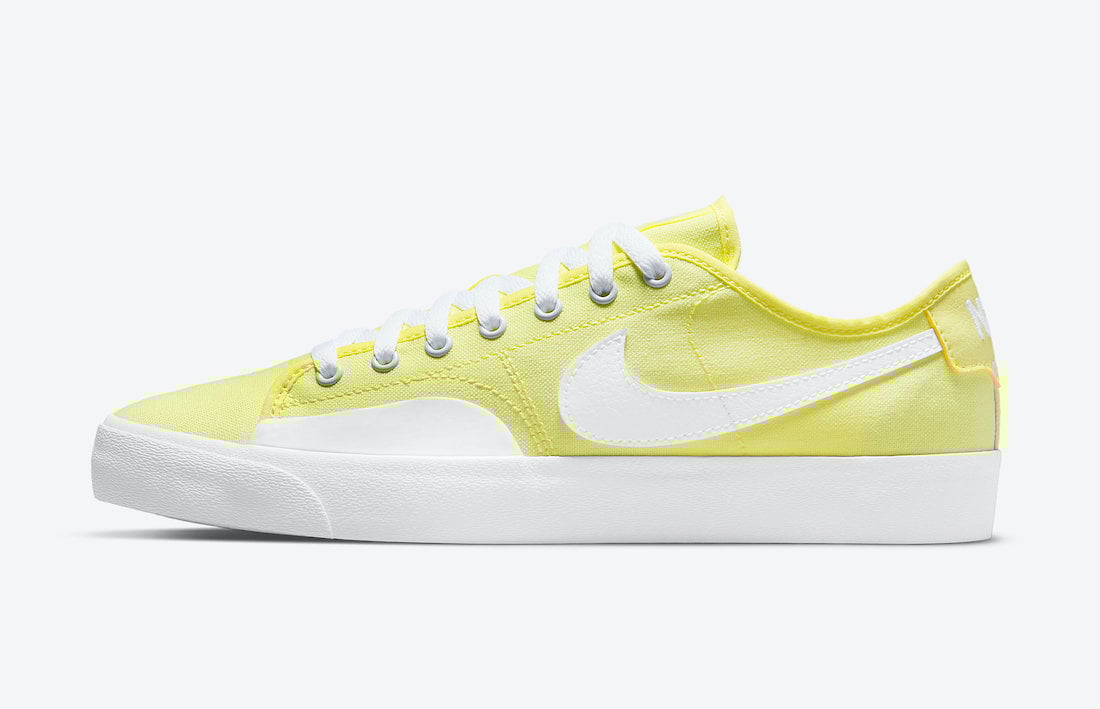 Nike SB Blazer Court Light Citron CV1658-700 Release Date Info