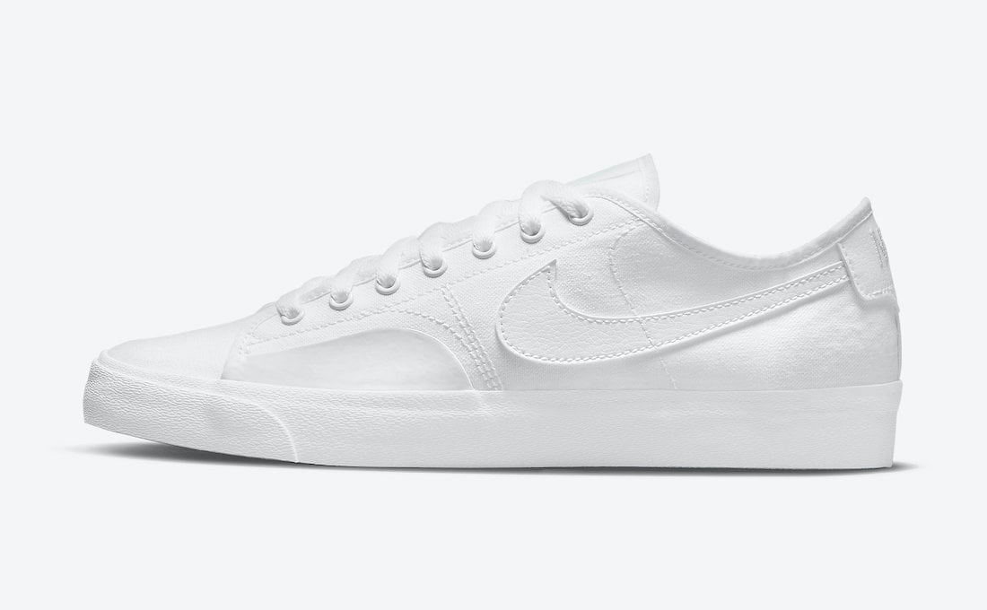 Nike SB Blazer Court Triple White CV1658-102 Release Date Info