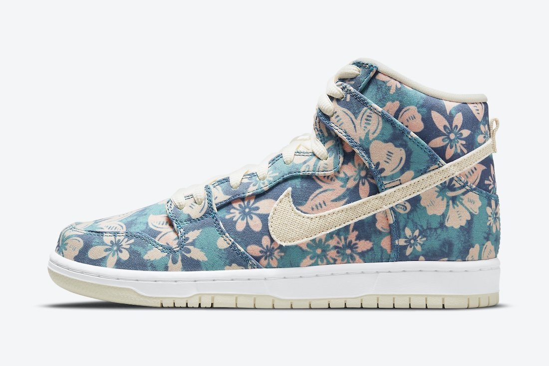 Nike SB Dunk High Hawaii Maui Wowie CZ2232-300 Release Date