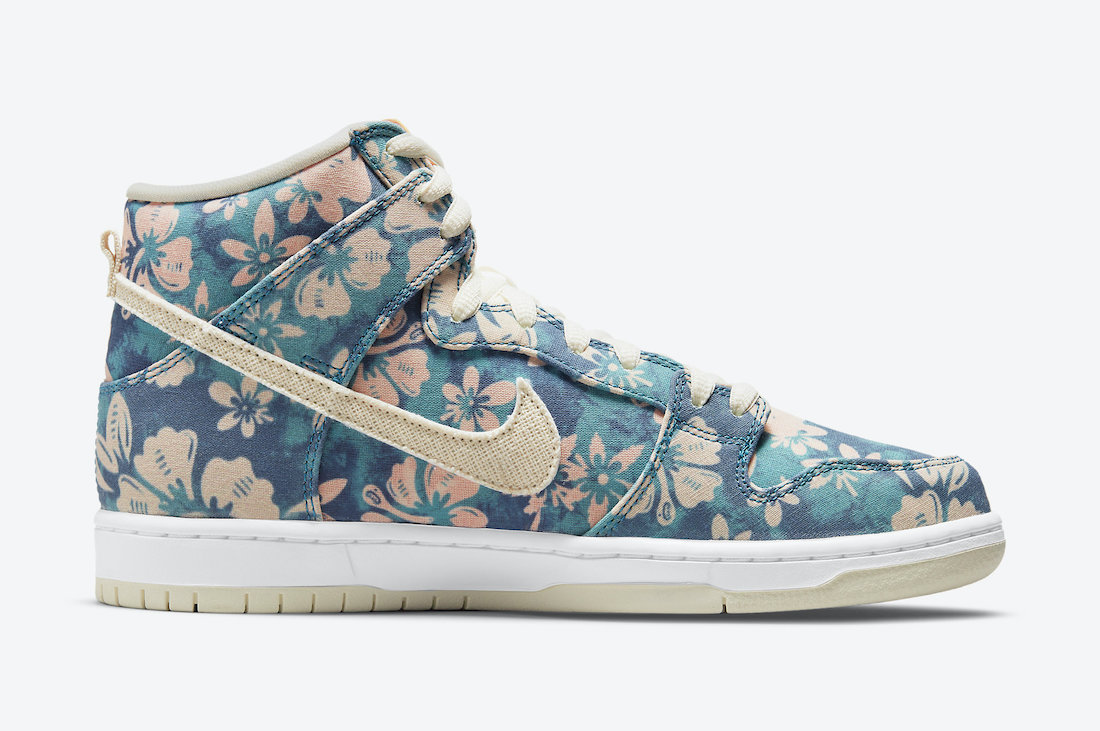 Nike SB Dunk High Hawaii Maui Wowie CZ2232-300 Release Date