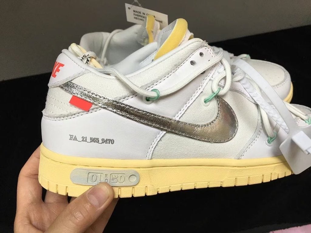 Off-White Nike Dunk Low The 50 Collection Release Date Info 