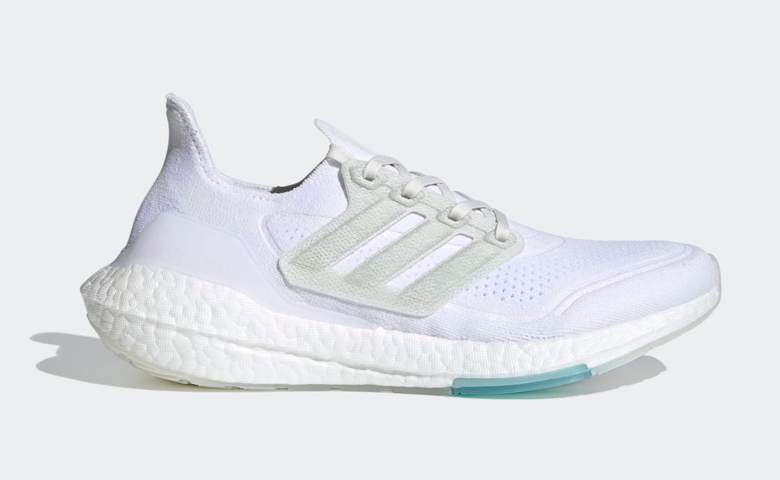 Parley adidas Ultra Boost 2021 Cloud White FZ1927 Release Date Info