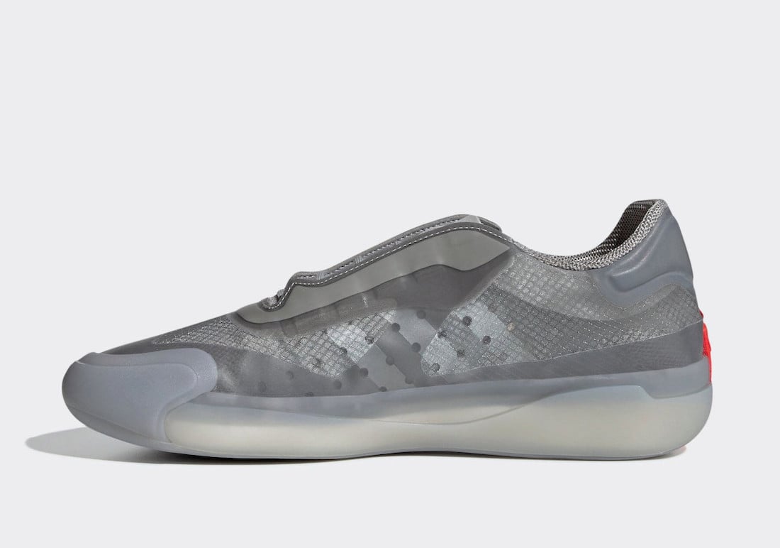 Prada adidas Luna Rossa 21 Silver FW1079 Release Date Info