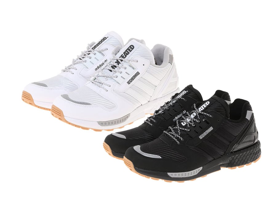 Detailed Look at the Neighborhood x Undefeated x adidas ZX 8000