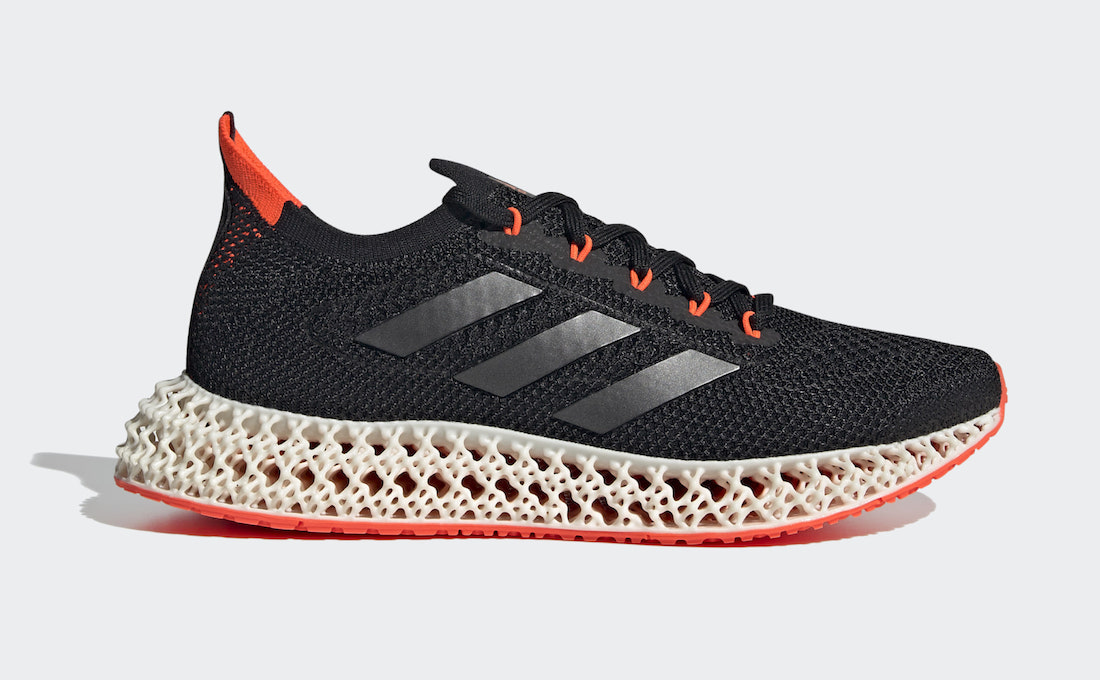 adidas 4DFWD Black Solar Red FY3963 Release Date Info