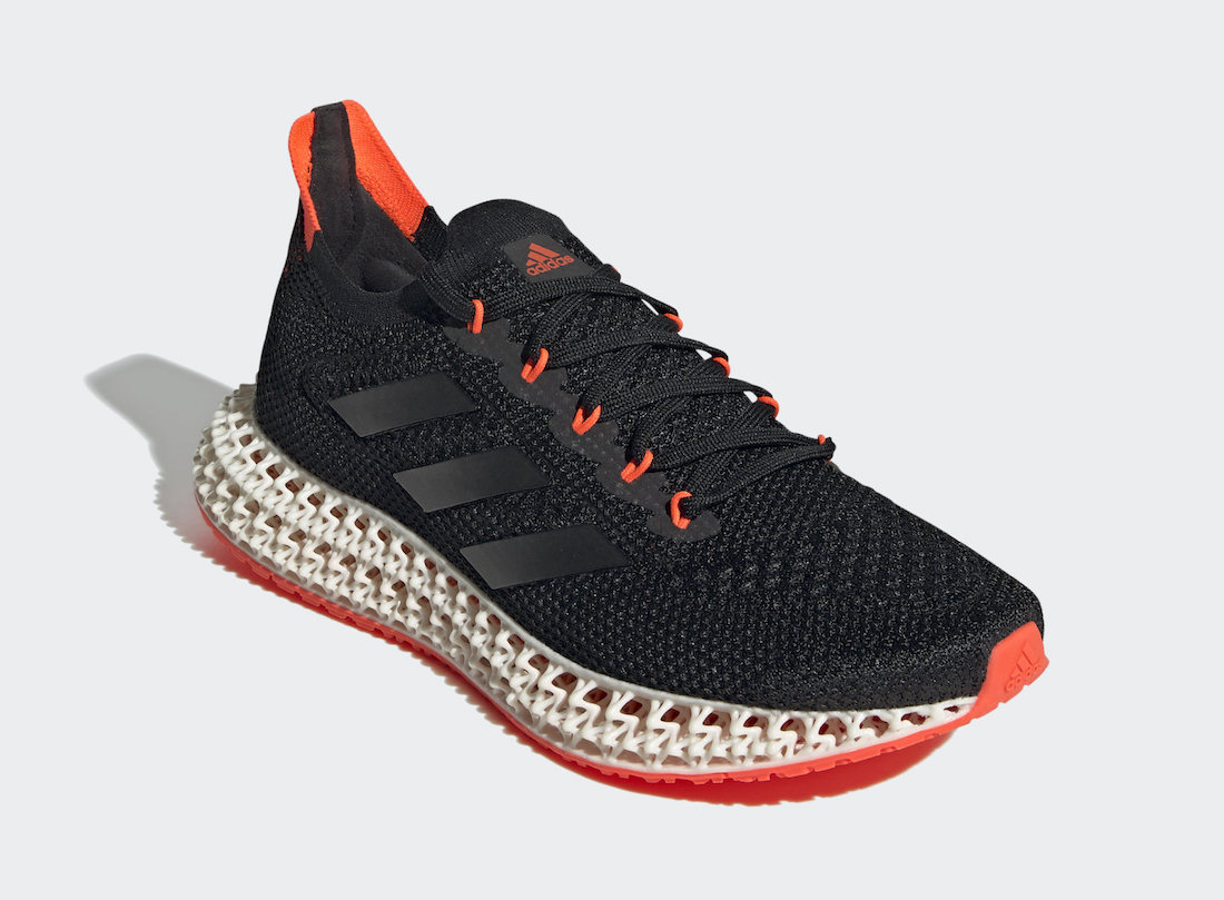 adidas 4DFWD Black Solar Red FY3963 Release Date Info