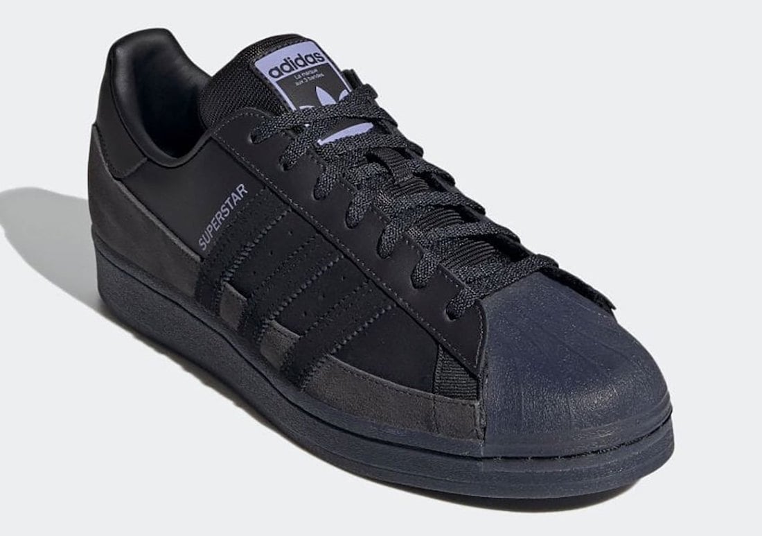 adidas Superstar Core Black Dust Purple FX5564 Release Date Info