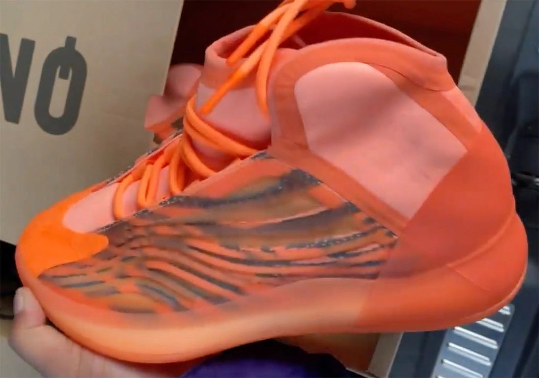 First Look at the adidas Yeezy Quantum in Orange