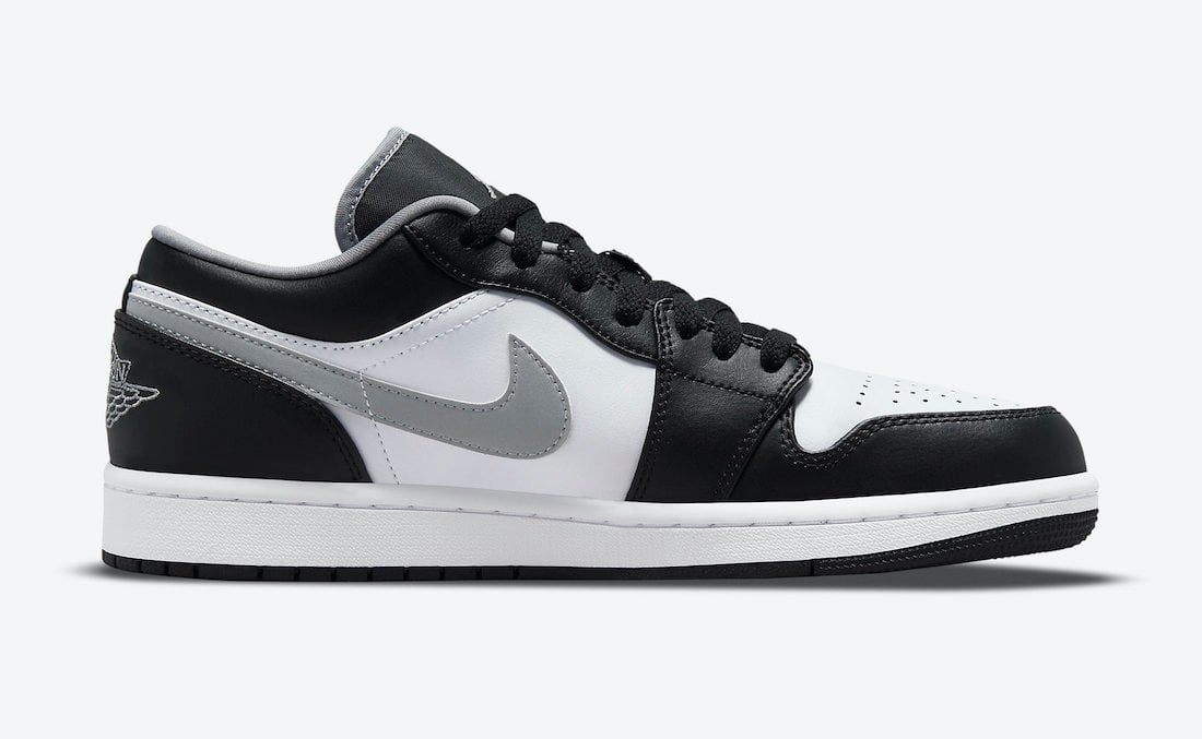 Air Jordan 1 Low Black Medium Grey White 553558-040 Release Date Info