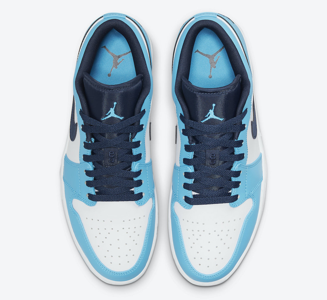 Air Jordan 1 Low UNC 553558-144 Release Date Info