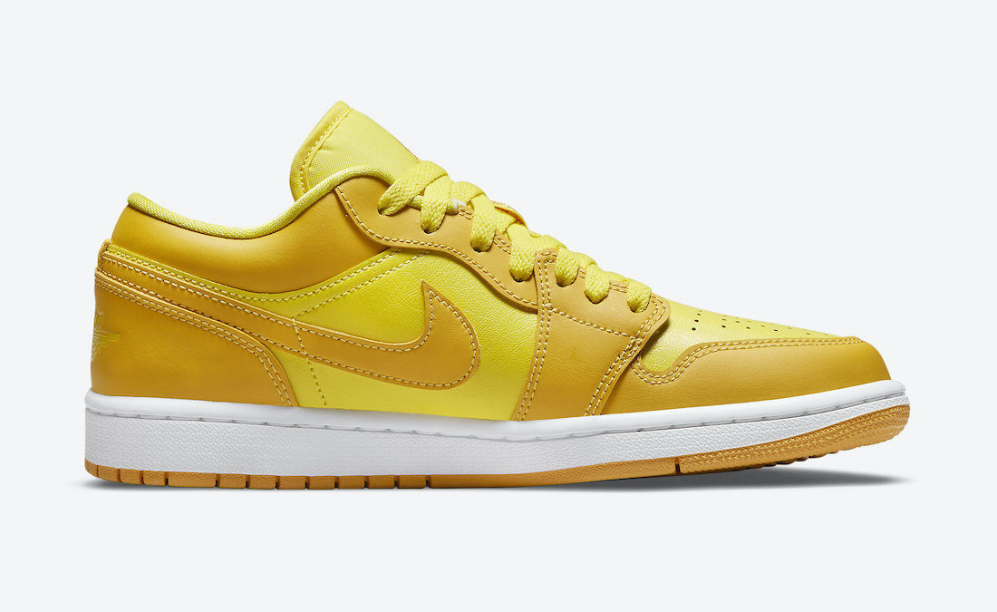 Air Jordan 1 Low Yellow Gold DC0774-700 Release Date Info