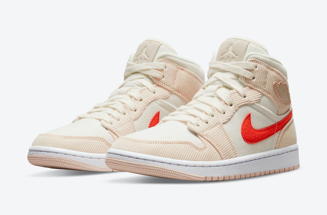 Air Jordan 1 Mid Corduroy DA8009-108 Release Date