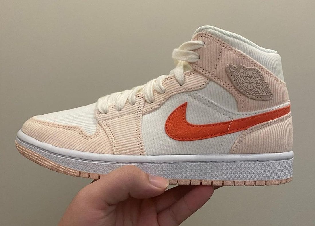 Air Jordan 1 Mid GS Corduroy DA8009-108 Release Date Info