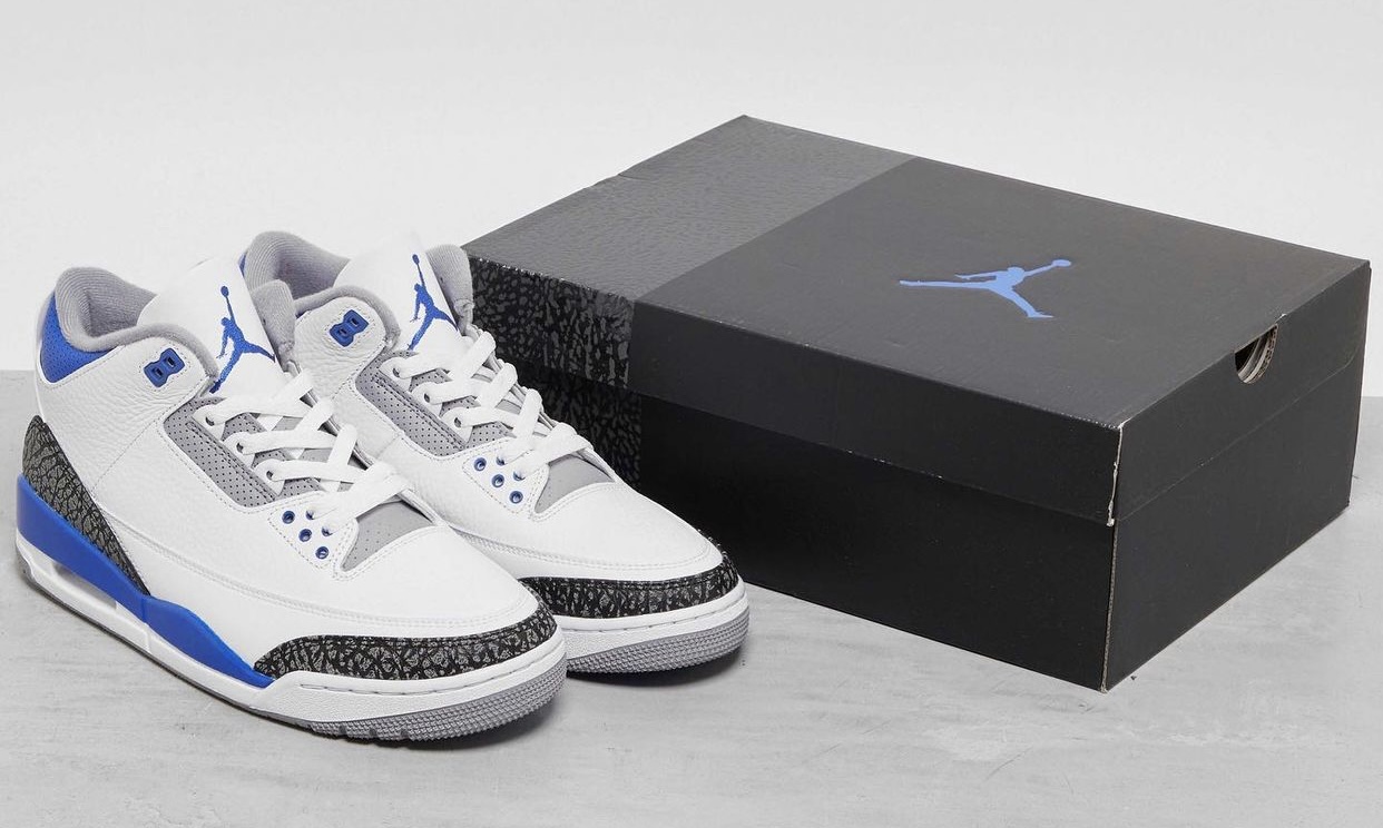 Air Jordan 3 Racer Blue CT8532-145 Release Details Price
