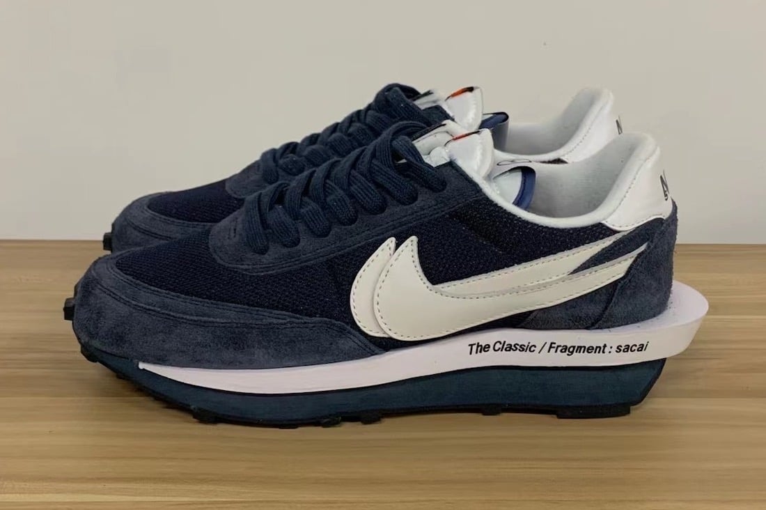 Fragment Sacai Nike LDWaffle Blue Void DH2684-400 Release Date