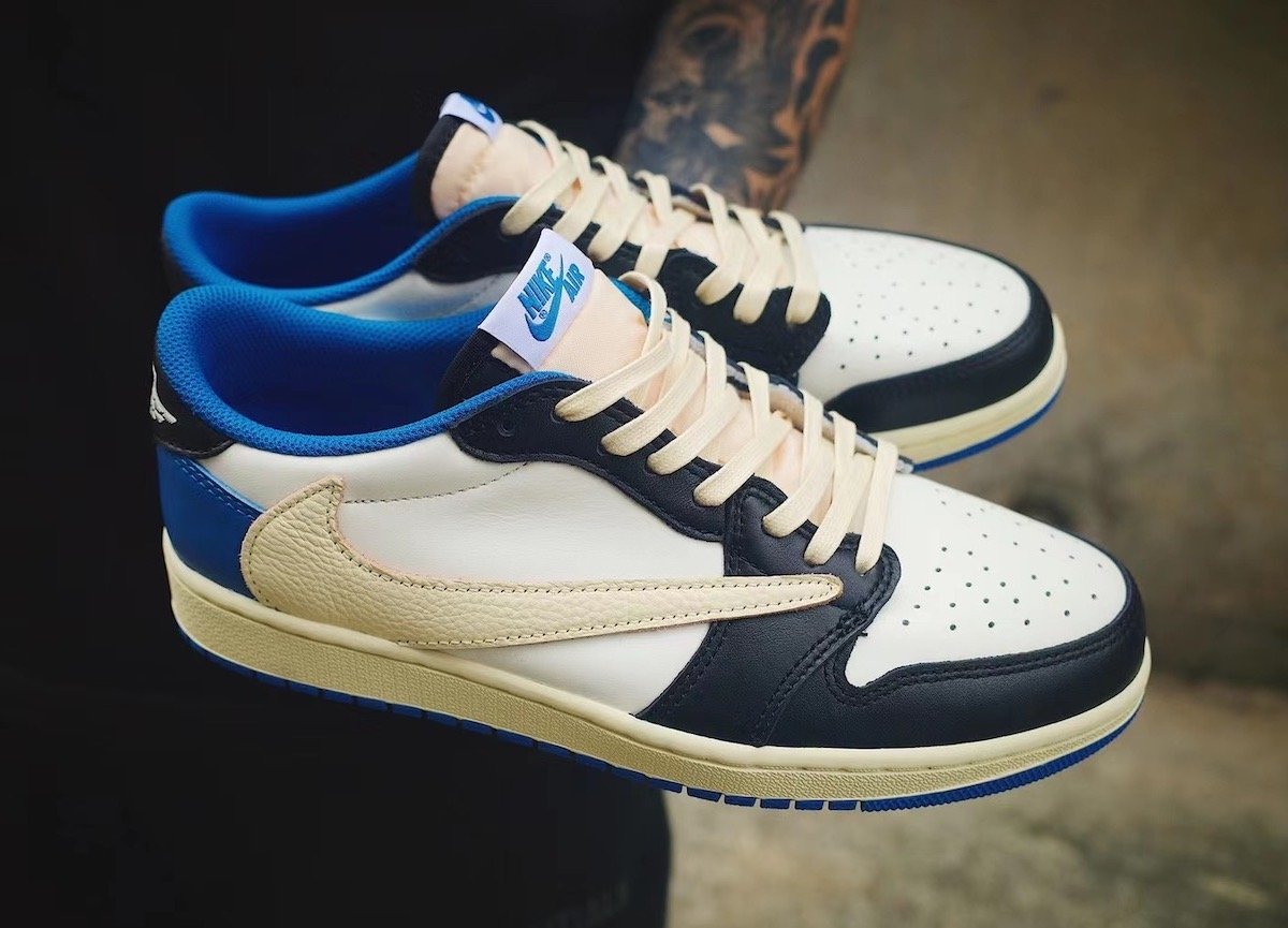 Fragment Travis Scott Air Jordan 1 Low OG DM7866-140 Release Date