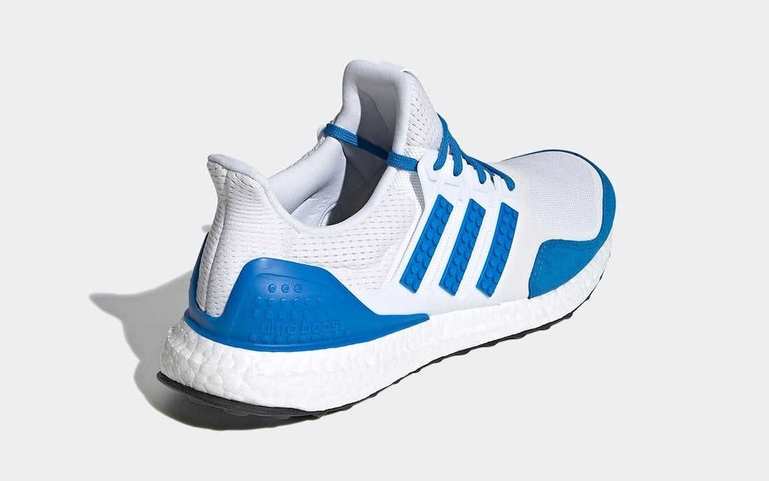LEGO adidas Ultra Boost DNA White Blue H67952 Release Date Info