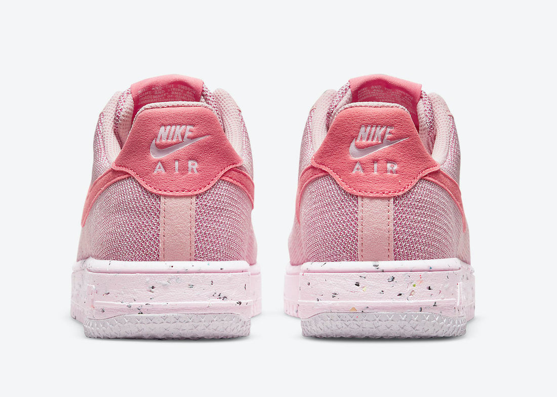 Nike Air Force 1 Crater Flyknit Pink DC7273-600 Release Date Info