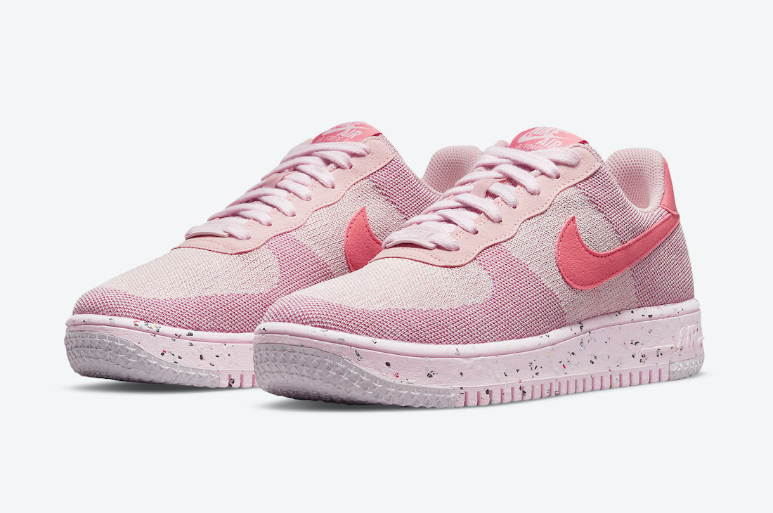 Nike Air Force 1 Crater Flyknit Releasing in Pink