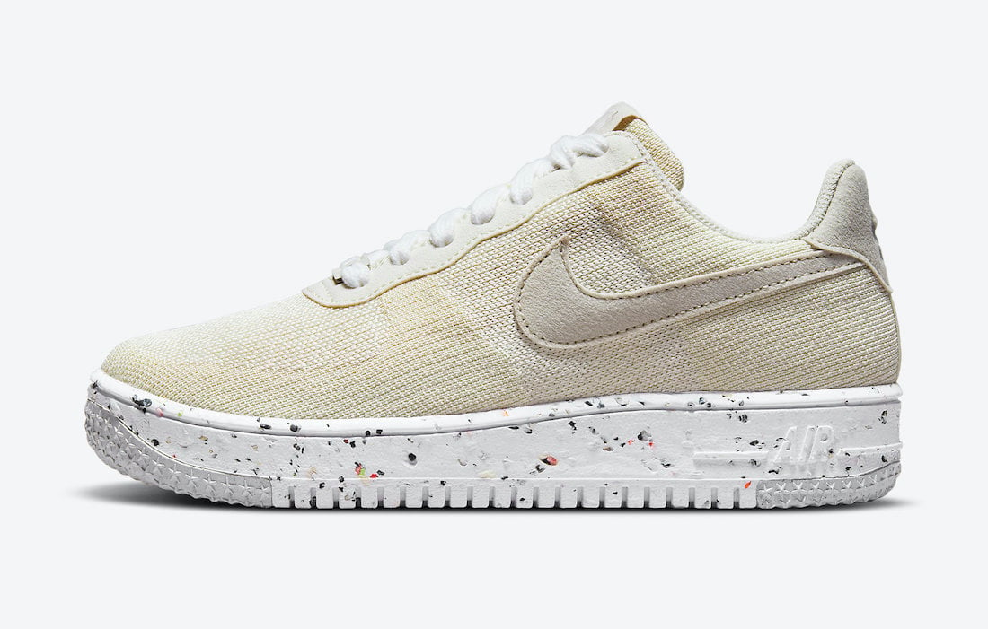 Nike Air Force 1 Crater Flyknit Sail DC7273-200 Release Date Info