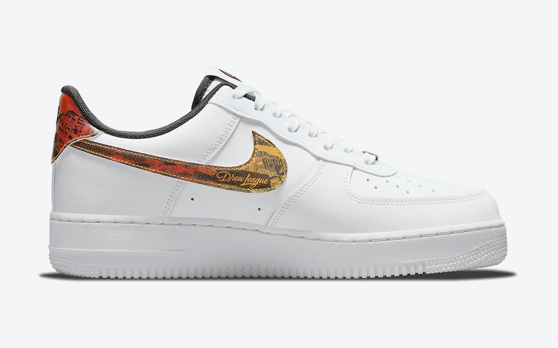 Nike Air Force 1 Low Drew League 2021 DM7578-100 Release Date Info