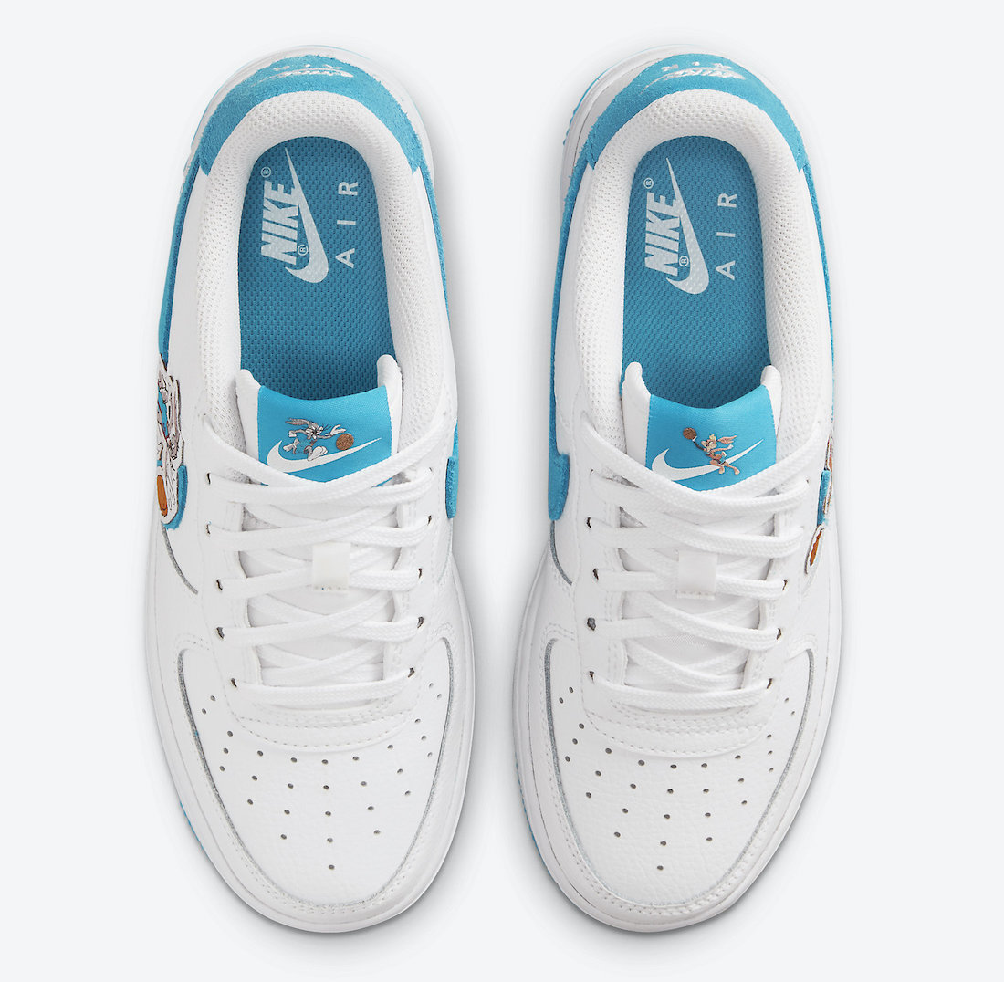 Nike Air Force 1 Low Space Jam GS DM3353-100 Release Date