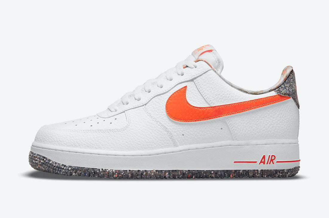 Nike Air Force 1 Low White Orange DM9098-100 Release Date Info