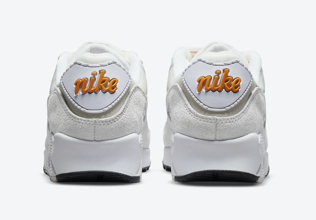 Nike Air Max 90 First Use White Orange DA8709-100 Release Date Info