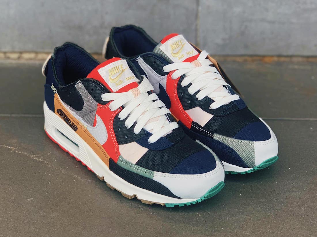 Nike Air Max 90 Scrap College Navy DJ4878-400 Release Date Info