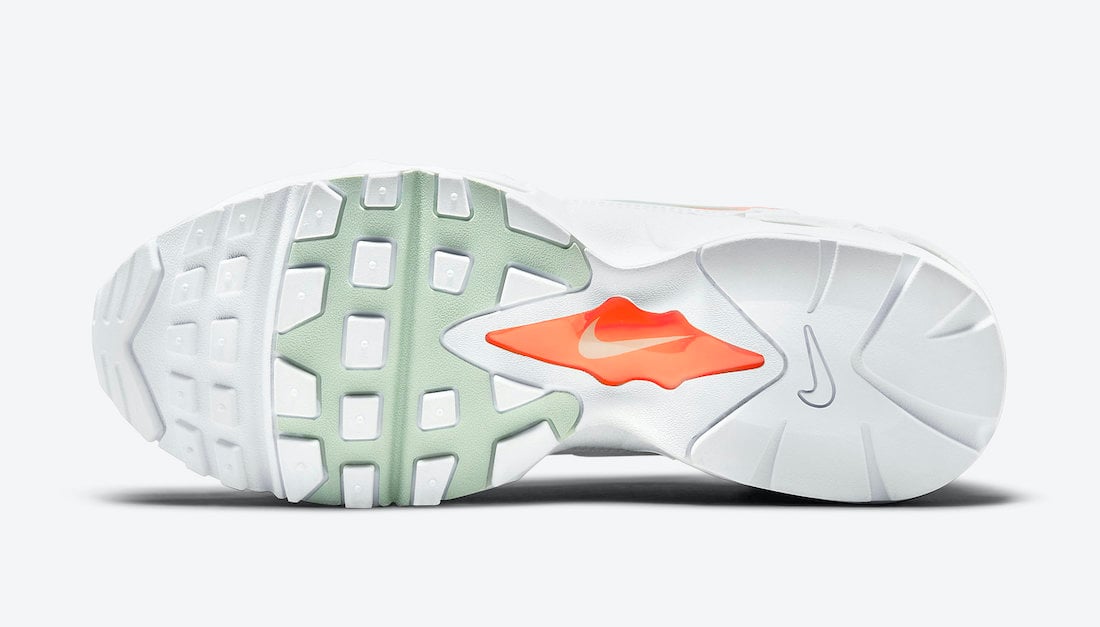 Nike Air Max 96 II Pure Platinum Bright Mango DA8730-100 Release Date Info