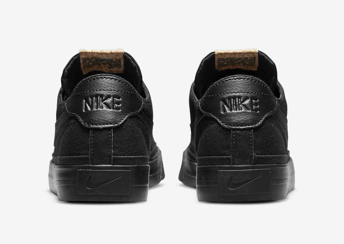 Nike Court Legacy Canvas Black DJ1972-001 Release Date Info