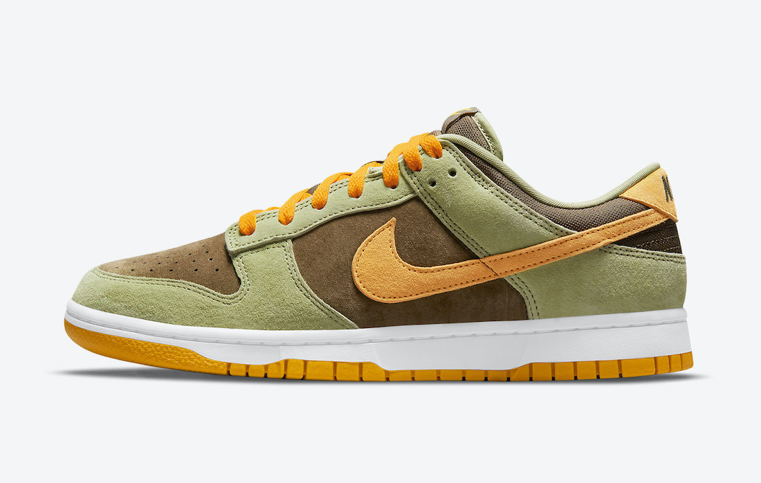 Nike Dunk Low Dusty Olive Pro Gold DH5360-300 Release Info Price