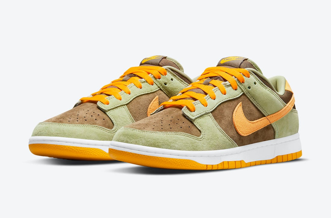 Nike Dunk Low Dusty Olive Pro Gold DH5360-300 Release Info Price