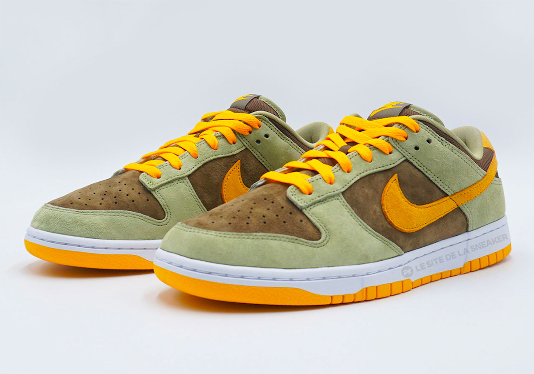 Nike Dunk Low Dusty Olive Pro Gold DH5360-300 Release Date Info