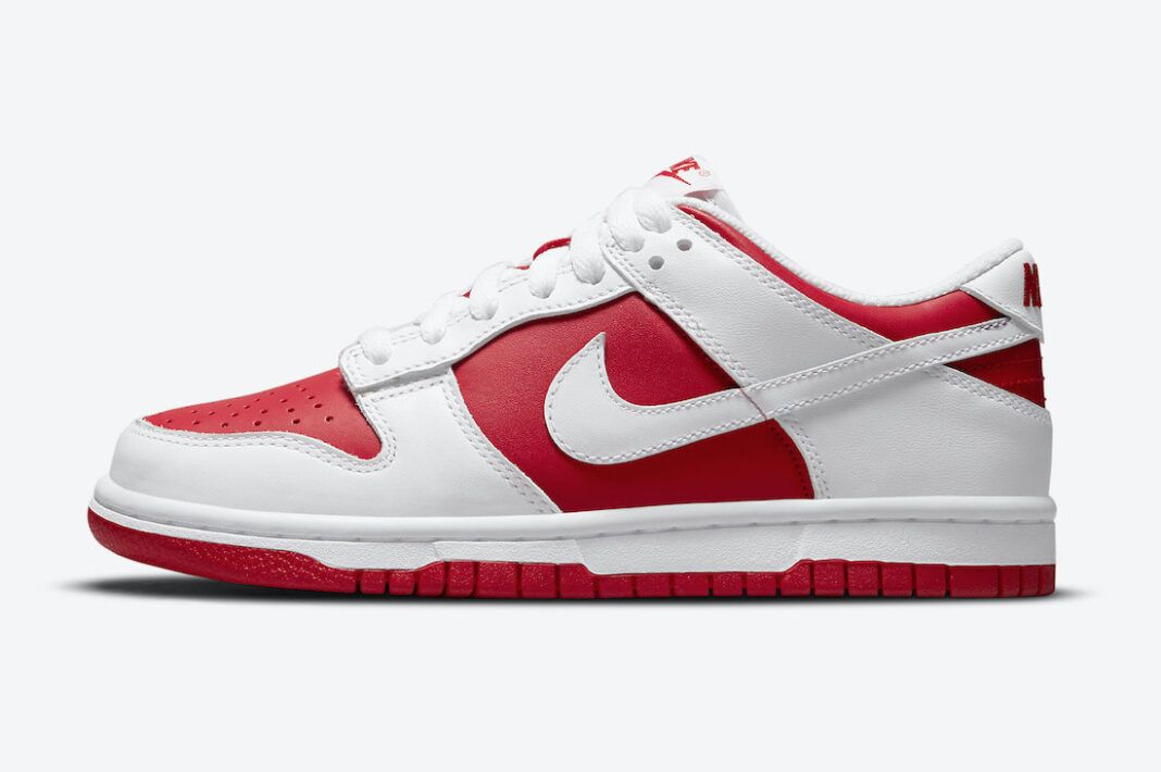 Nike Dunk Low Championship Red DD1391-600 Release Date Info | SneakerFiles
