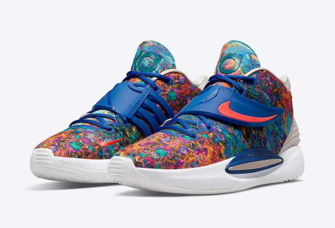 This Nike KD 14 Features Psychedelic Print