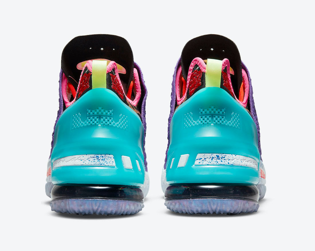 Nike LeBron 18 Psychic Purple DM2813-500 Release Date Info