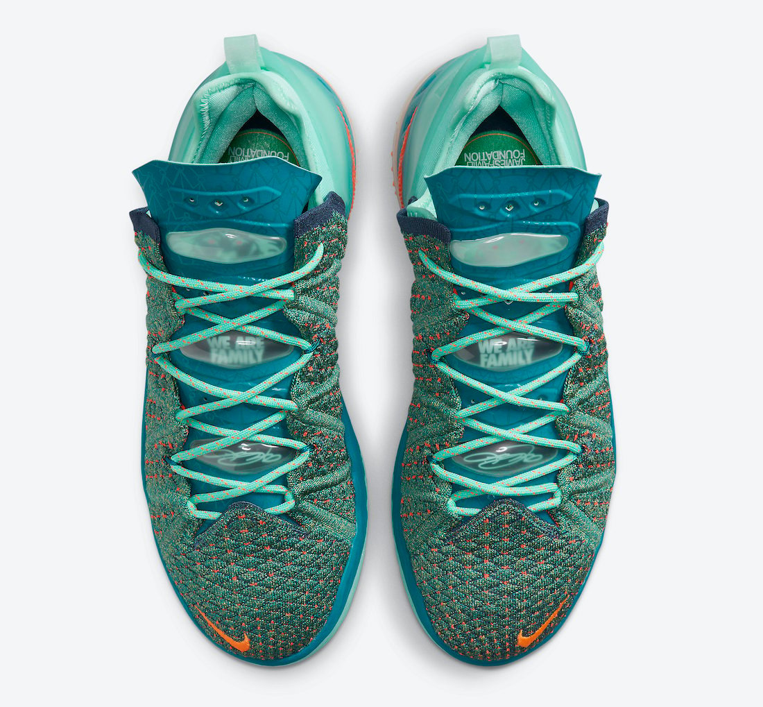 Nike LeBron 18 We Are Family CQ9283-300 Release Date Info